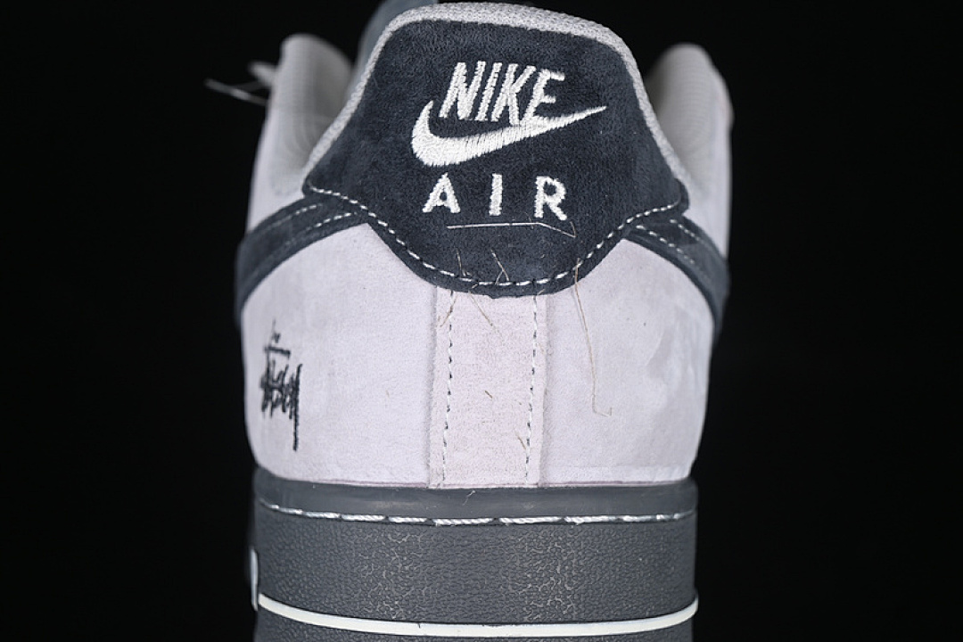 Nike [XZ6188-196]-[AIR FORCE 1 07 LOW WHITE/GREY/BLACK]-[WOMAN:36-39]-[MAN:40-45] - Image 7