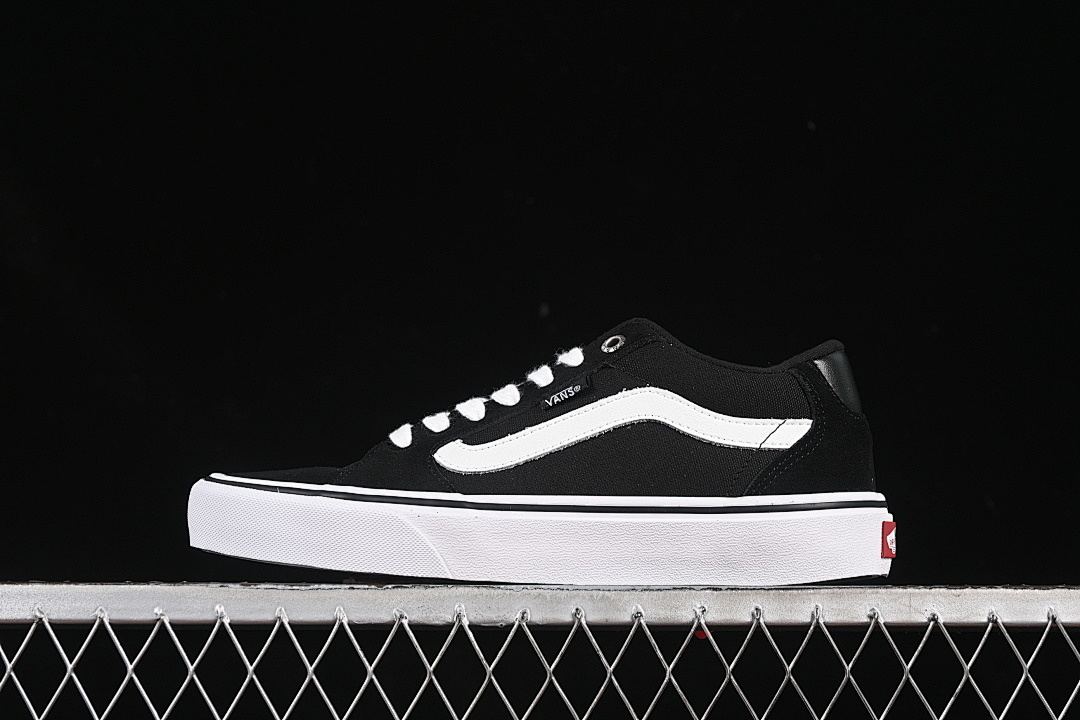 Unbranded [VN000SJVC4R]-[LOW-TOP CASUAL SNEAKERS BLACK/WHITE]-[WOMAN:35-39]-[MAN:40-44], photo 1
