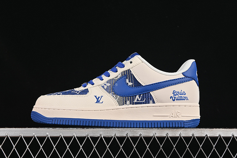 Nike Nike AIR FORCE 1 07 LOW LV WHITE/BLUE · XS1958-584, photo 1