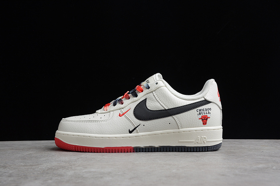 Nike [CH2806-306]-[AIR FORCE 1 LOW 07 BEIGE/RED/RED]-[WOMAN:36-39]-[MAN:40-45], photo 1