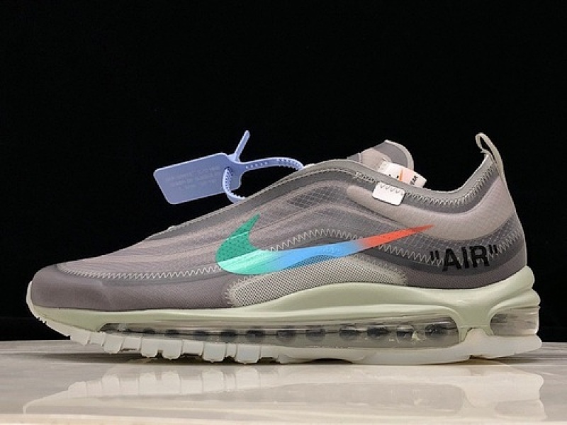 Off-White Nike BC OFF-WHITE X AIR MAX 97 MENTA MENTA-WOLF/GREY-WHITE · AJ4585-101, photo 1