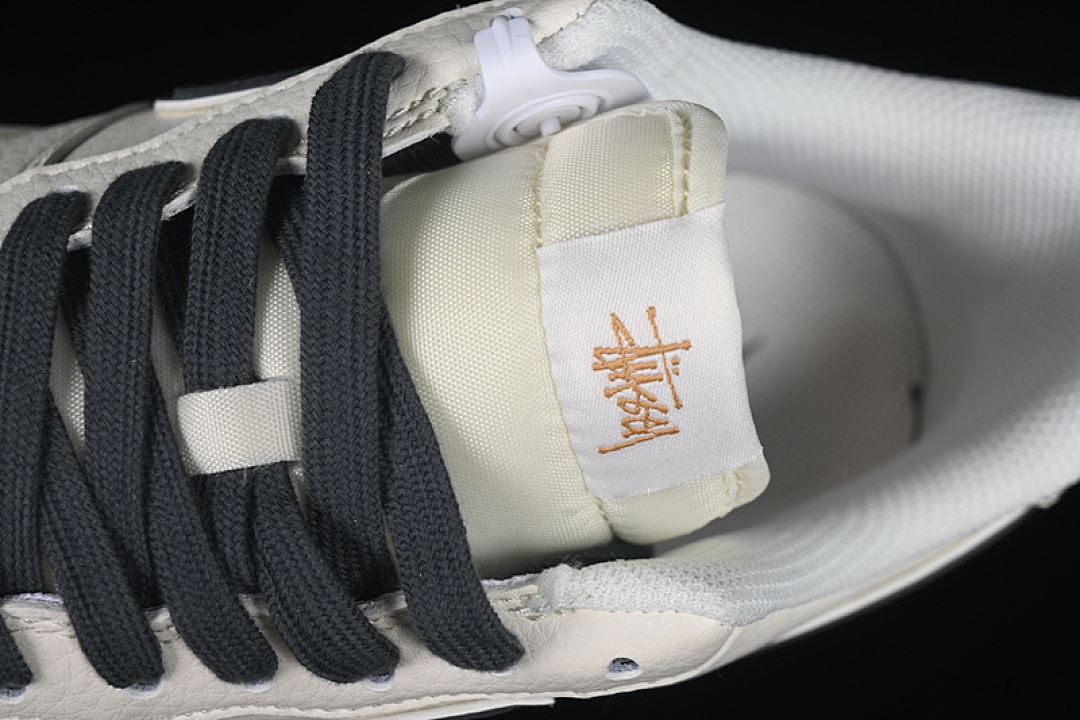 Nike [XZ6188-705]-[AIR FORCE 1 07 LOW WHITE/BEIGE/BLACK]-[WOMAN:36-39]-[MAN:40-45] - Image 9