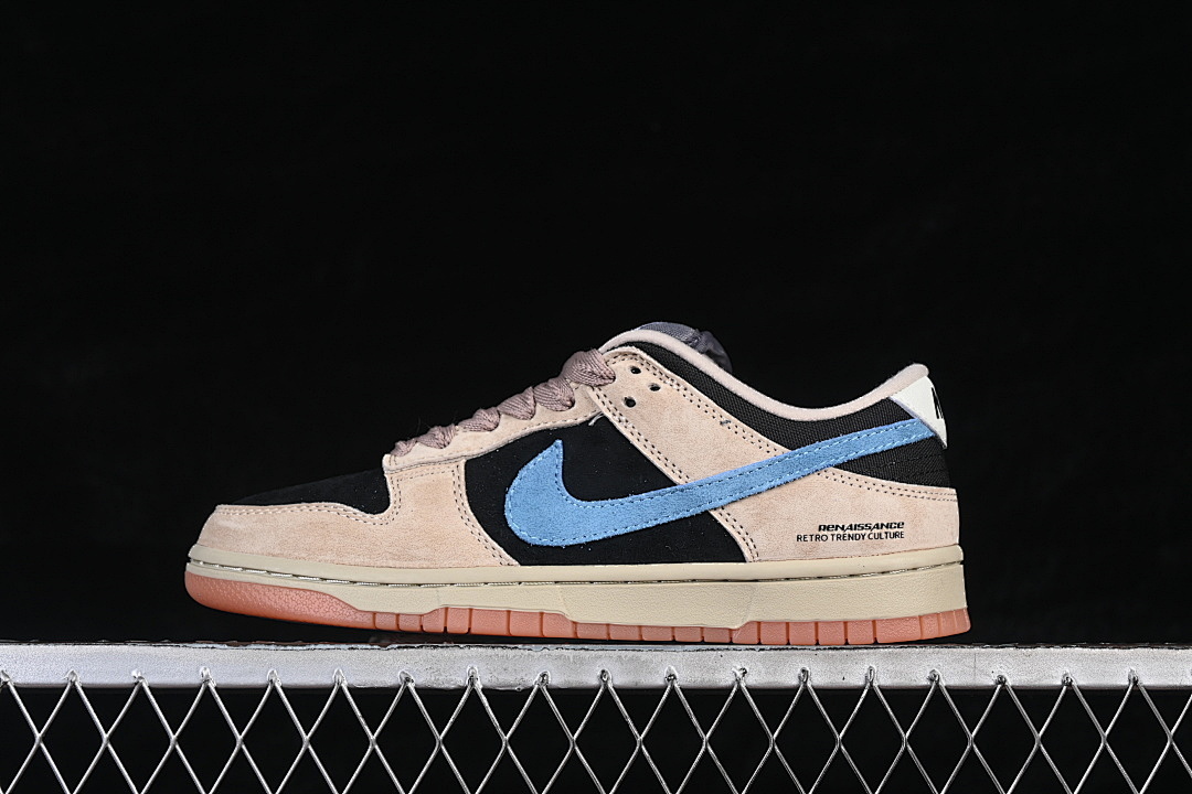 Unbranded [HJ0367-200]-[SB DUNK LOW LOW-TOP CASUAL SNEAKERS BROWN/BLACK/BLUE]-[WOMAN:36-39]-[MAN:40-46], photo 1