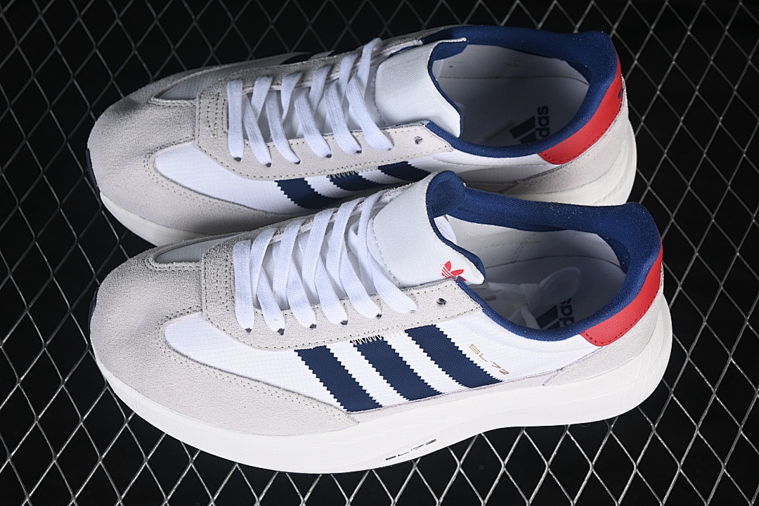 Adidas [CJ2150]-[ADIZERO EVO SL 72 RUNNING SHOES GREY/WHITE/NAVY BLUE]-[WOMAN:36-39]-[MAN:40-45] - Image 11