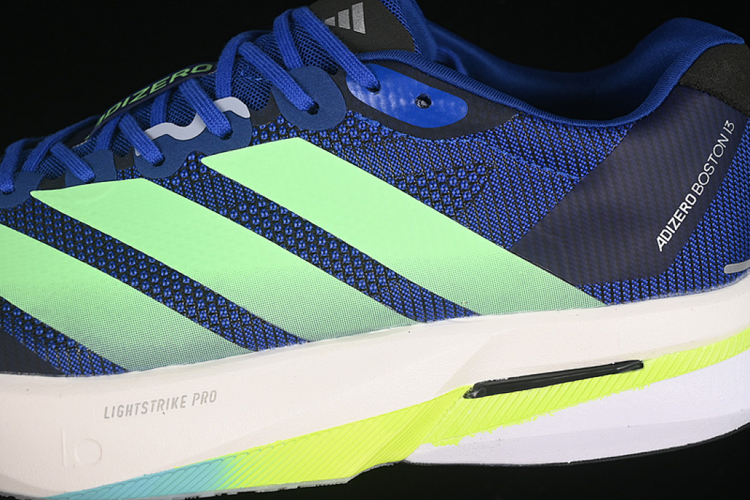 On Running [JS4944]-[ADIZERO BOSTON 13 WHITE/BLUE/GREEN]-[WOMAN:36-39]-[MAN:40-46] - Image 8