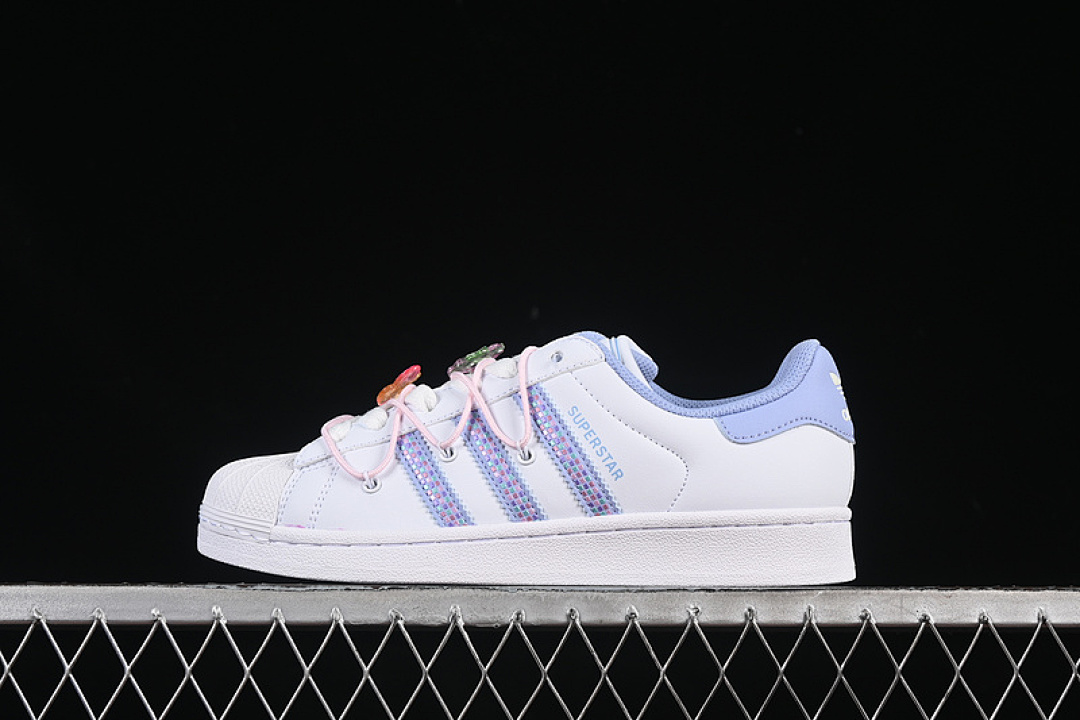 Purple [JR1332]-[SUPERSTAR II CLOUD WHITE/PURPLE]-[WOMAN:35-40], photo 1