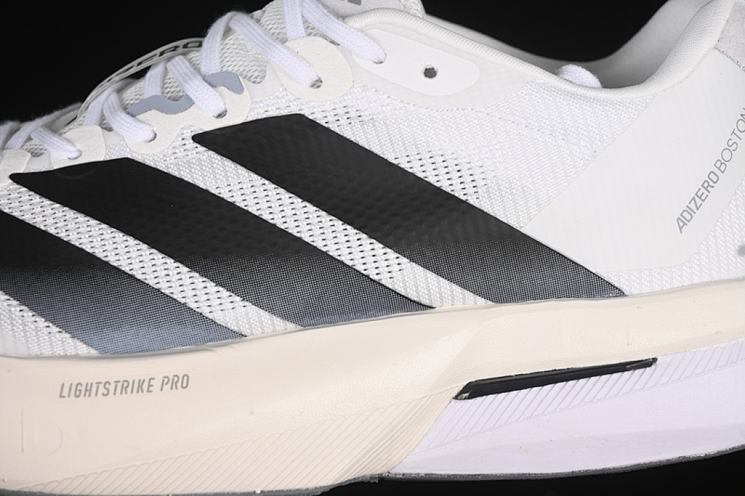 On Running [JS4939]-[ADIZERO BOSTON 13 WHITE/BLACK]-[WOMAN:36-39]-[MAN:40-46] - Image 8