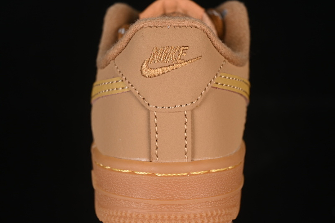 Nike [943312-200]-[AIR FORCE 1 07 CHILDREN'S SHOES OF VARIOUS SIZES KHAKI/BROWN]-[WOMAN:22-37.5] - Image 6