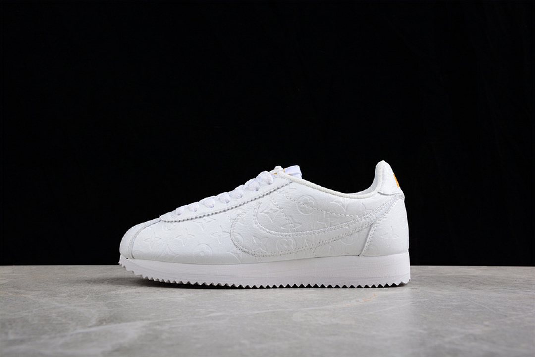 Unbranded [IA9V87]-[CLASSIC CORTEZ NYLON PREN WHITE/WHITE/YELLOW]-[WOMAN:36-39]-[MAN:40-44], photo 1