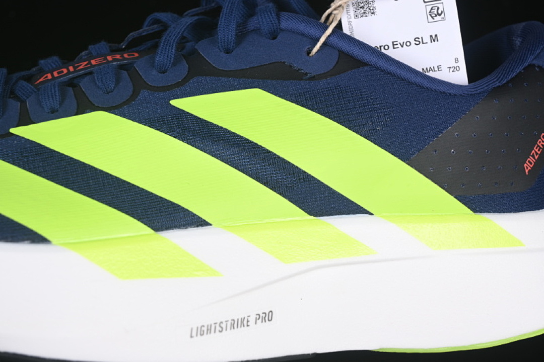 Adidas [JR3415]-[ADIZERO EVO SL WHITE/BLUE/GREEN]-[WOMAN:36-39]-[MAN:40-46] - Image 8