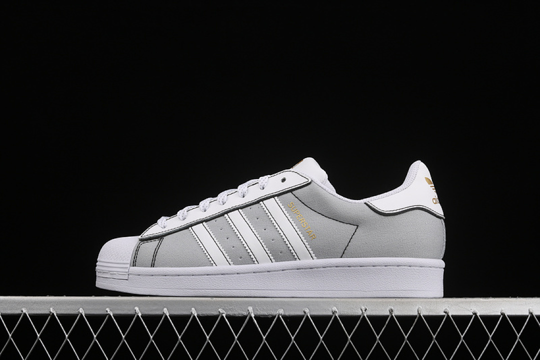 Unbranded [AJ7922]-[SUPERSTAR SHOES LIGHT GREY/CLOUD WHITE/GOLD]-[WOMAN:36-39]-[MAN:40-44], photo 1
