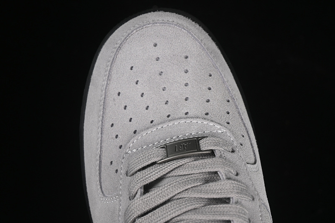 Nike [HQ1966-001]-[AIR FORCE 1 07 LOW LIGHT SMOKE GREY/BLACK]-[WOMAN:36-39]-[MAN:40-45] - Image 9