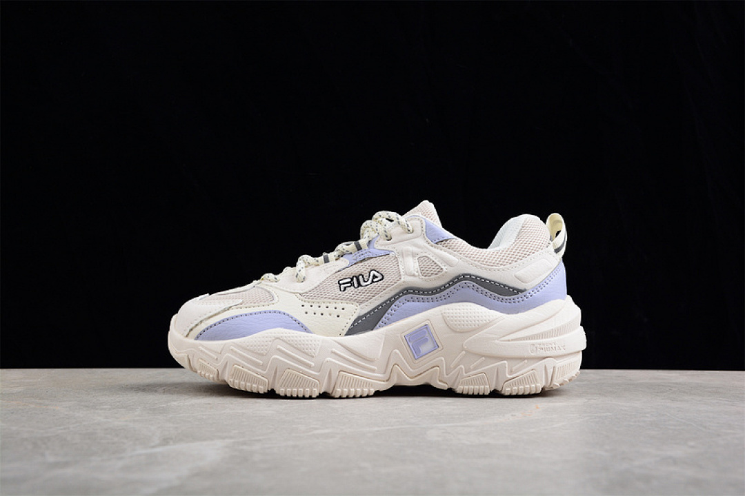 Purple [F12W232140FRG]-[FI*LA 2022 VINTAGE DADSHOES BEIGE/GREY/PURPLE]-[WOMAN:35.5-40], photo 1