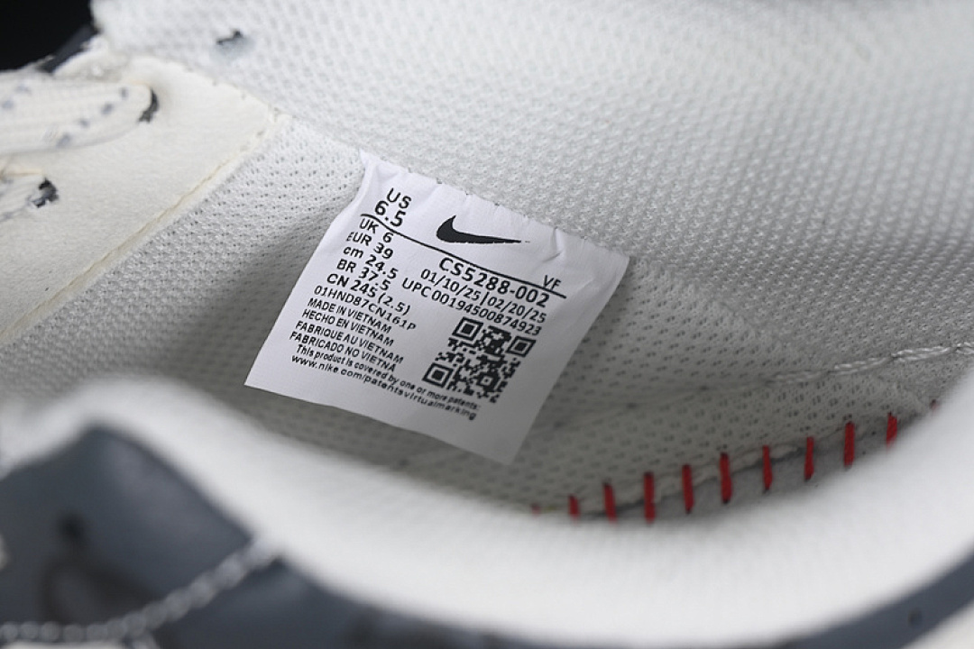 Nike [CS5288-002]-[AIR FORCE 1 07 LOW LV WHITE/GREY]-[WOMAN:36-39]-[MAN:40-45] - Image 6