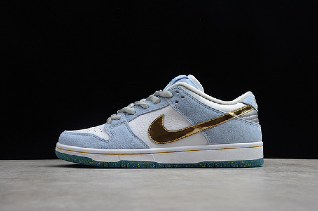 Unbranded [DC9936-100]-[SEAN CILVER X SB DUNK LOW LIGHT BLUE/WHITE/GOLD]-[UNISEX:36-45], photo 1