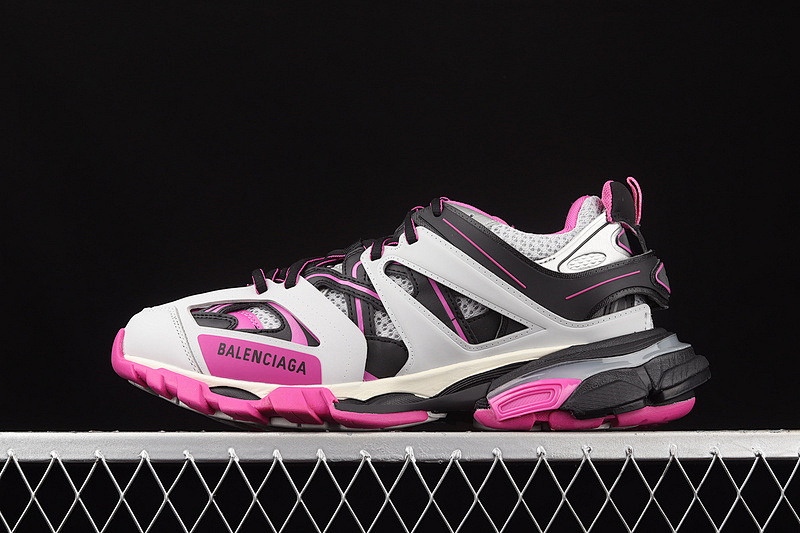 Balenciaga TRACK 4.0 SNEAKERS PINK/WHITE/BLACK · W3NB25032, photo 1