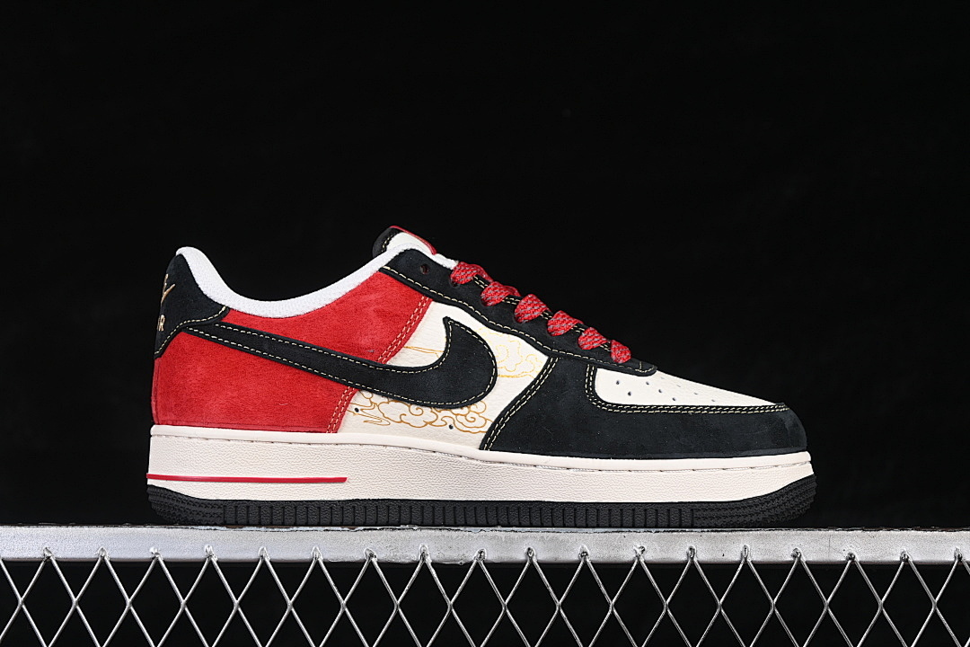 Nike [QW5288-117]-[AIR FORCE 1 07 LOW WHITE/BLACK/RED/GOLD]-[WOMAN:36-39]-[MAN:40-45] - Image 16