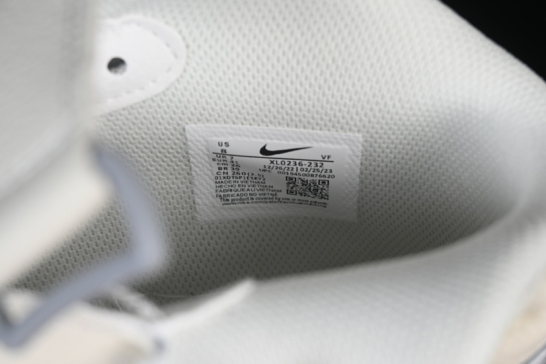 Nike [XL0236-232]-[AIR FORCE 1 MID STARRY SKY CASUAL SHOES BEIGE/GREY]-[WOMAN:36-39]-[MAN:40-45] - Image 5