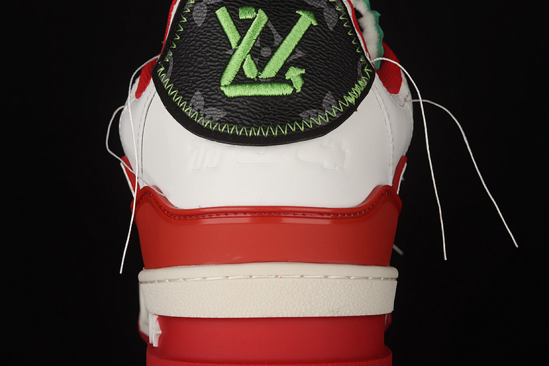 Louis Vuitton [L*V 2021S TRAINER WHITE/RED/GREEN]-[MAN:38-45] - Image 6
