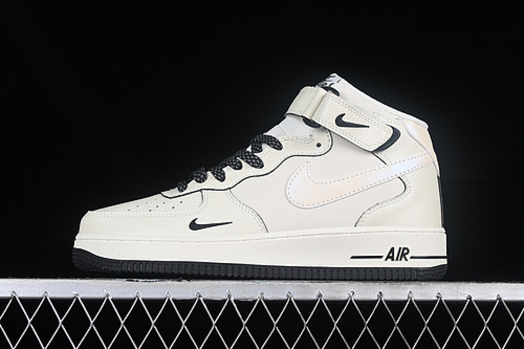 Nike [SG2356-807]-[AIR FORCE 1 07 MID OFF WHITE/BLACK]-[WOMAN:36-39]-[MAN:40-45], photo 1