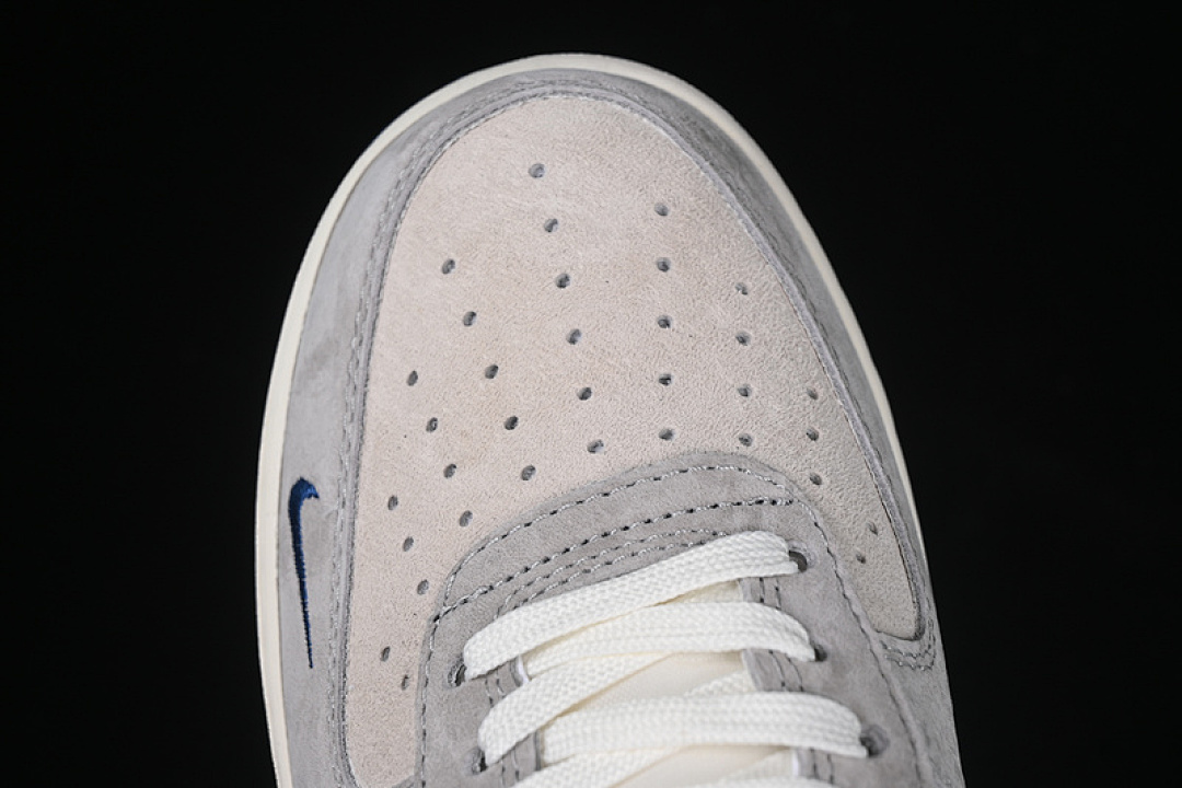 Nike [KK1988-044]-[AIR FORCE 1 07 LOW WHITE/GREY/BLUE]-[WOMAN:36-39]-[MAN:40-45] - Image 10