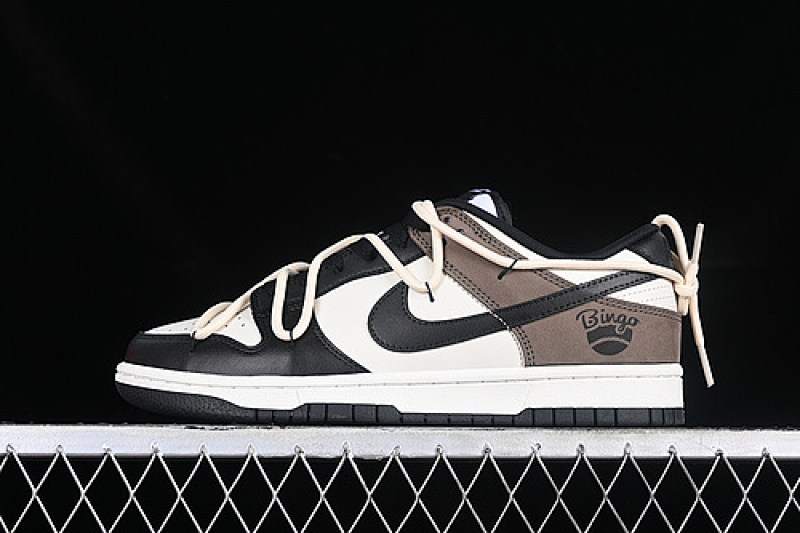 Nike DUNK LOW RETRO SB BLACK/WHITE/BROWN · DD1391-100, photo 1