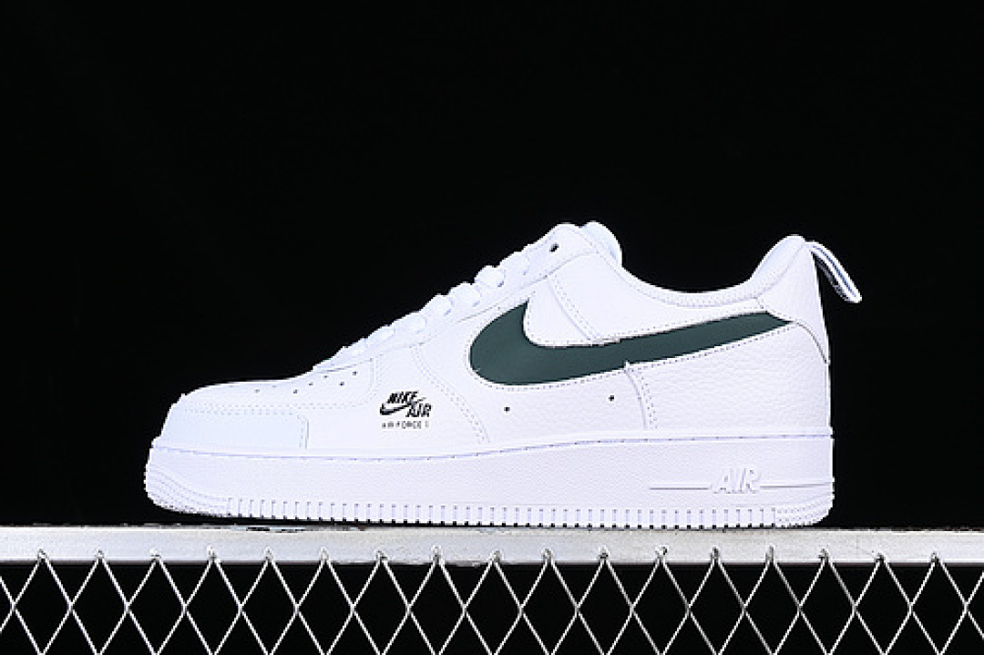 Nike [CV3039-116]-[AIR FORCE 1 PREMIUM WHITE/GREEN]-[WOMAN:36-39]-[MAN:40-45], photo 1