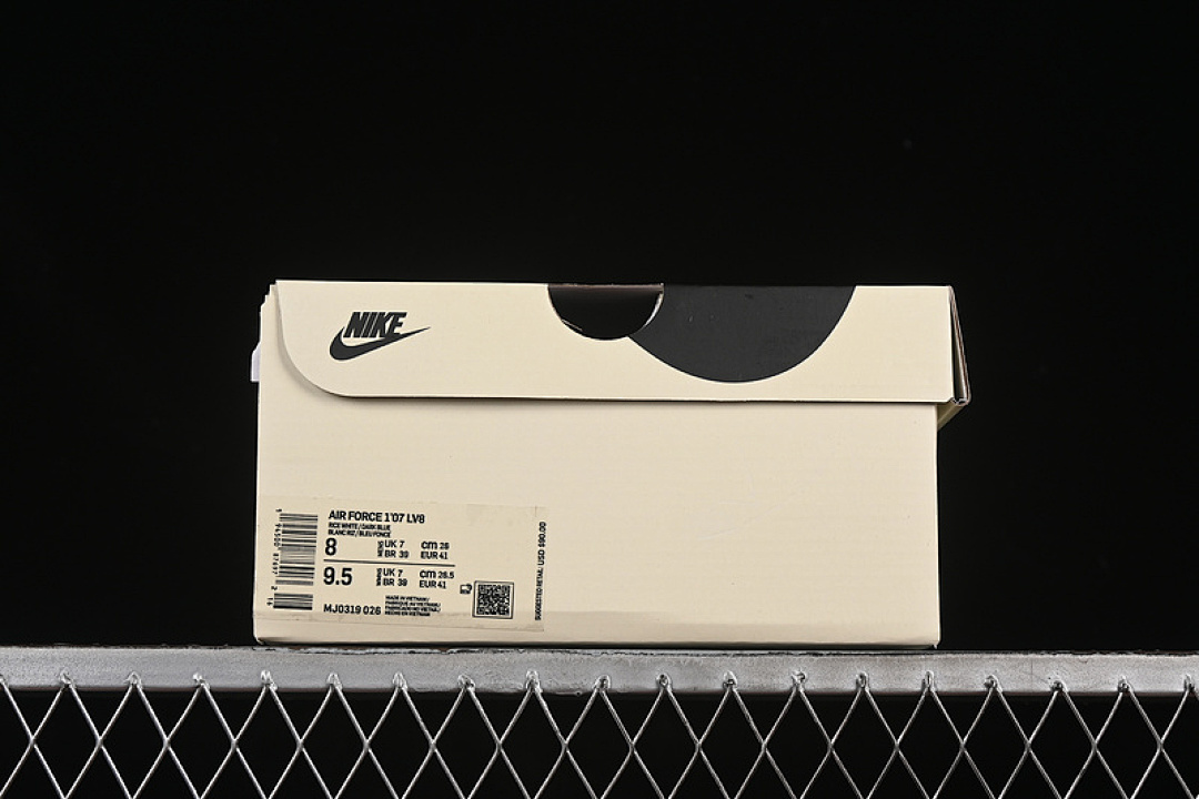Nike [MJ0319-026]-[AIR FORCE 1 07 LOW WHITE/BLUE]-[WOMAN:36-39]-[MAN:40-45] - Image 12