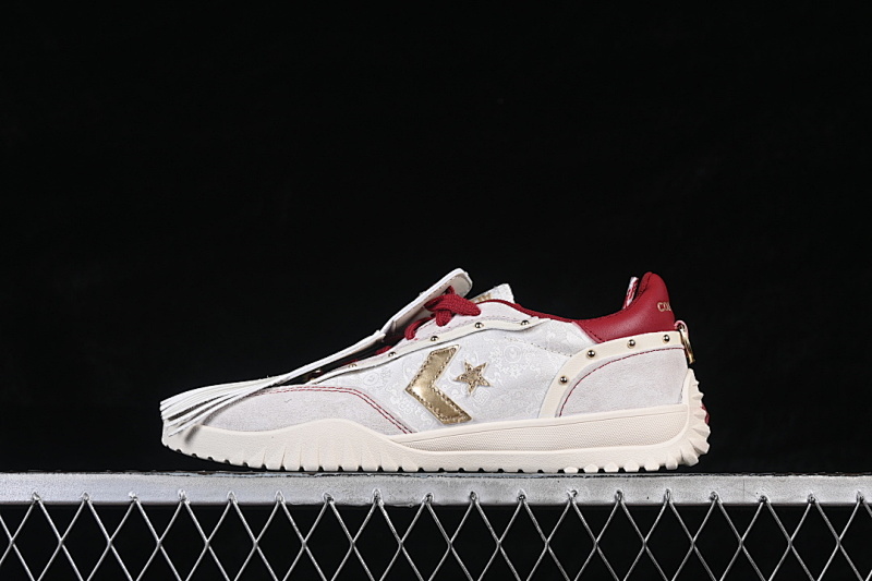 STARS COURT OX LOW-TOP CASUAL SNEAKERS WHITE/RED · A19073C, photo 1