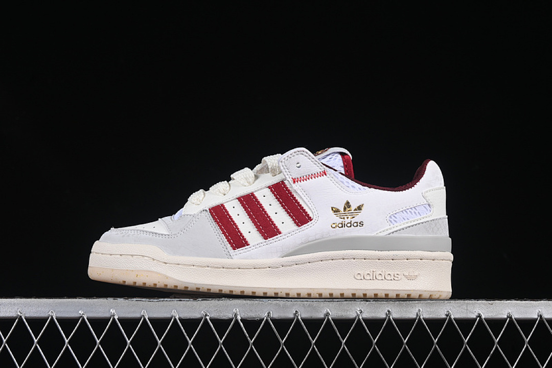 Unbranded [JP9969]-[FORUM 84 LOW WHITE/GREY/RED/BEIGE]-[WOMAN:36-39]-[MAN:40-45], photo 1