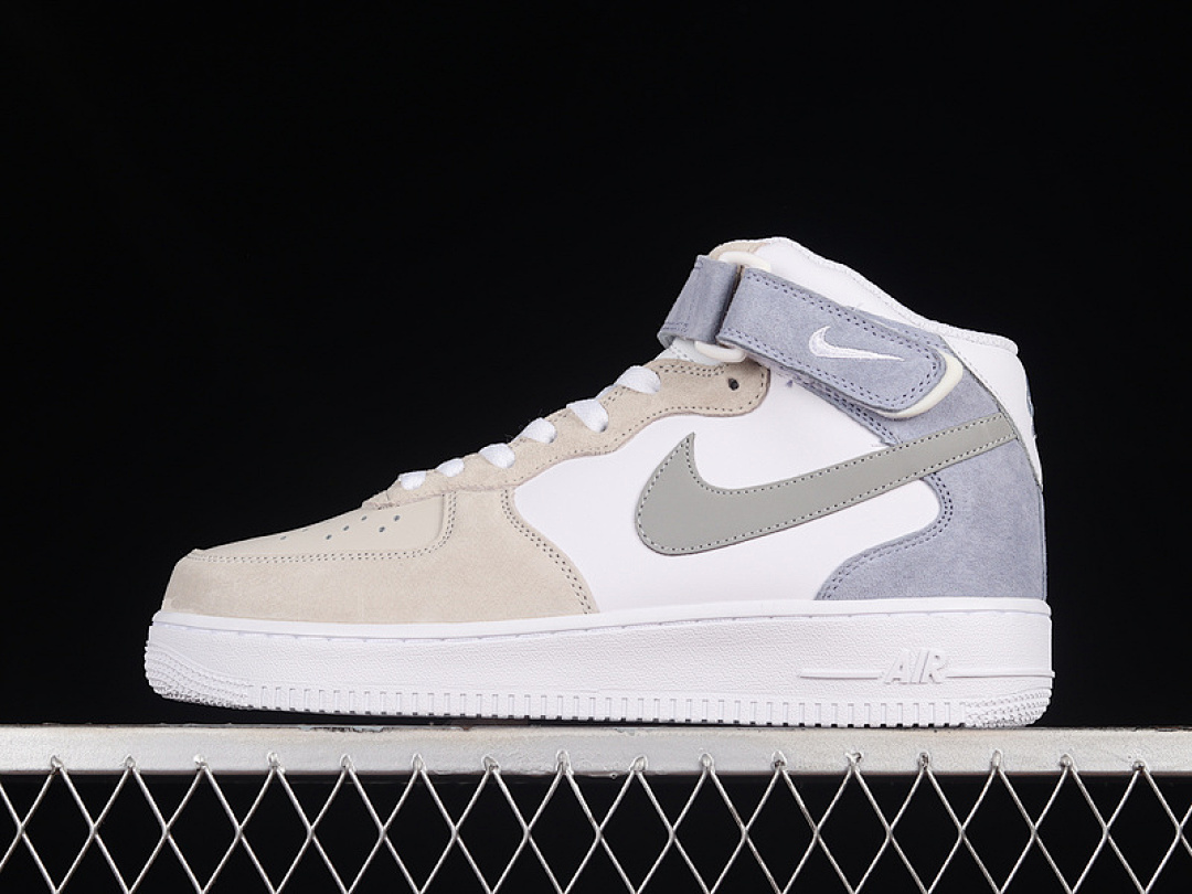 Nike [AL6896-557]-[ AIR FORCE 1 MID 07 GREY/WHITE/PURPLE]-[WOMAN:36-39]-[MAN:40-45], photo 1