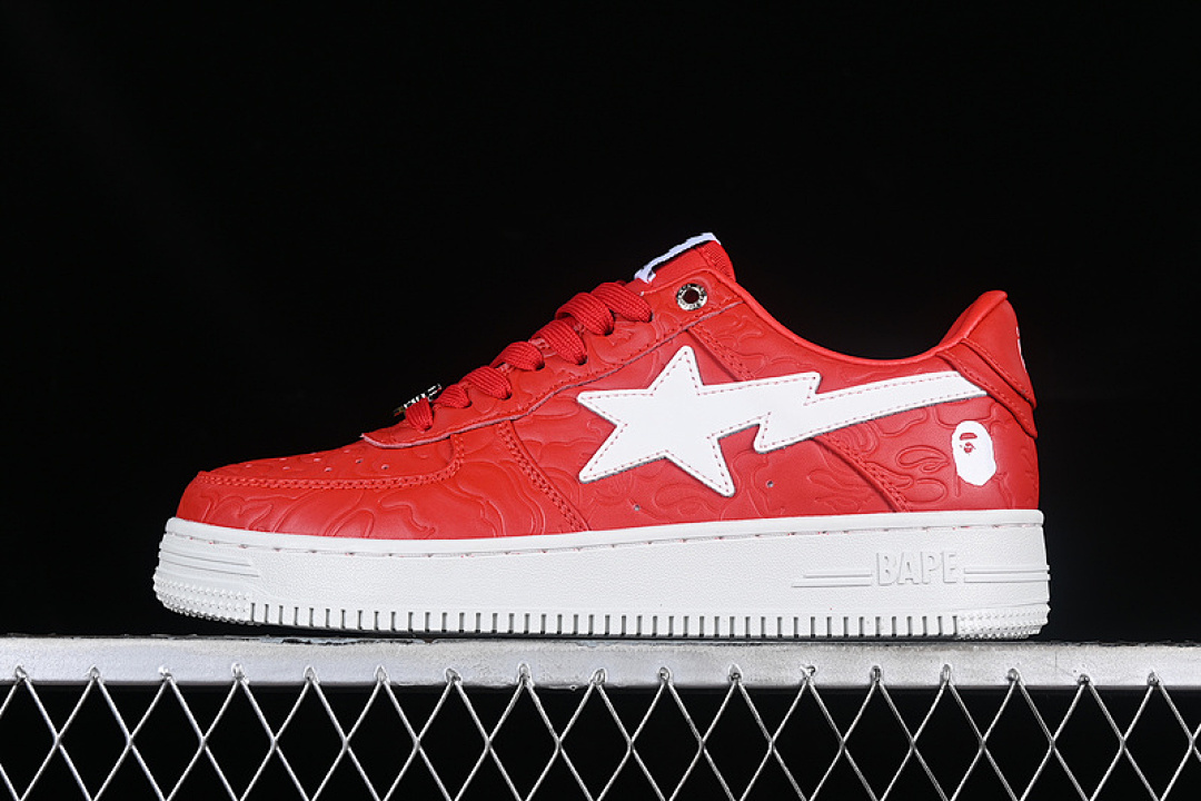 Bape [1J80191052]-[BAPESTA #3 M1 LINE CAMO RED]-[WOMAN:36-39]-[MAN:40-46], photo 1