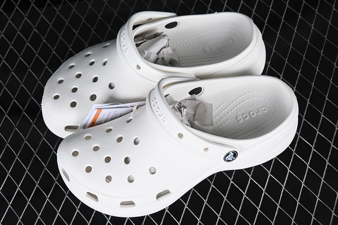 Crocs [CROCS BEACH SANDALS CLOGS WHITE]-[WOMAN:34-40] - Image 7