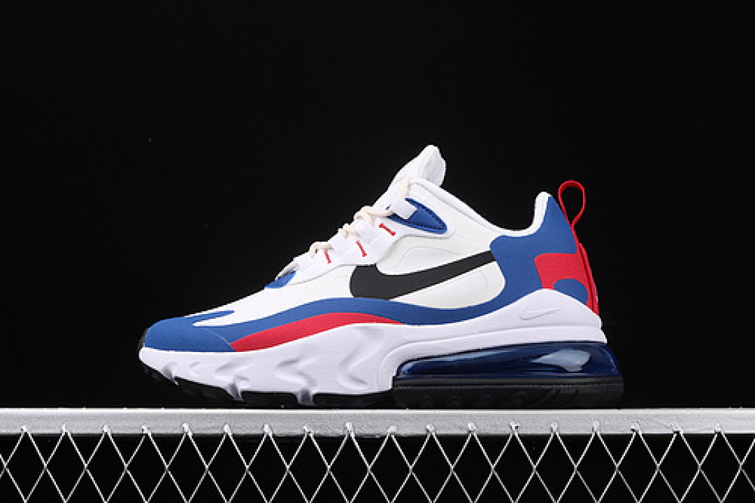 Unbranded [AQ9087-106]-[AIR MAX 270 REACT BLUE/BLACK/WHITE-RED]-[WOMAN:36-39]-[MAN:40-46], photo 1