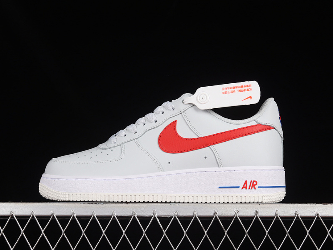 Nike [DX2660-001]-[AIR FORCE 1 LOW 07 USA PURE PLATINUM/UNIVERSITY RED/WHITE/GAME ROYAL]-[36-45], photo 1