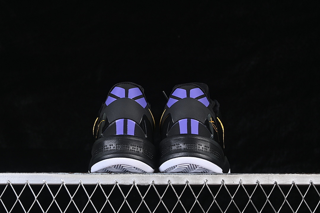 Nike [HF9550-001]-[KOBE 8 PROTRO BLACK/UNIVERSITY GOLD-WHITE-COURT PURPLE]-[WOMAN:39]-[MN:40-47.5] - Image 14
