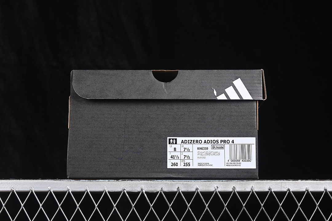 Adidas [KH6359]-[ADIZERO ADIOS PRO 4 CLOUD WHITE/GOLD METALLIC/AURORA PLUM]-[WOMAN:36-39]-[MAN:40-46] - Image 13