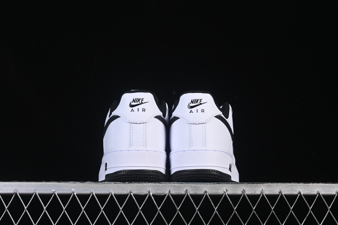 Nike [HQ1911-100]-[AIR FORCE 1 07 LOW CASUAL SNEAKERS BLACK/WHITE]-[WOMAN:35.5-39]-[MAN:40] - Image 13