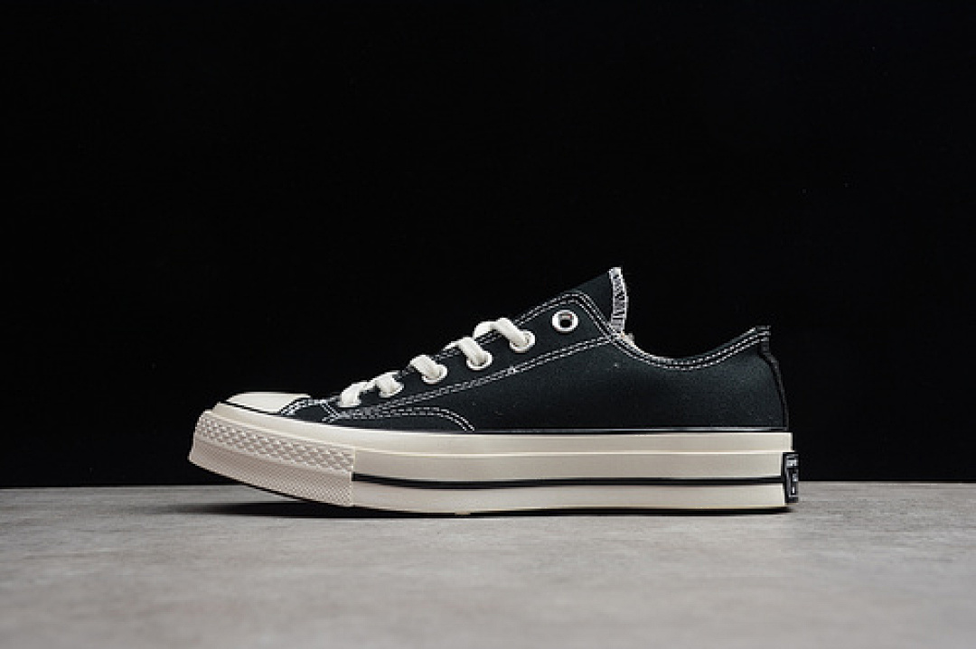 Unbranded [52-50-58]-[162058C]-[CHUCK TAYLOR ALL-STAR 70S LOW OX BLACK/BLACK/EGRET]-[WOMAN:35-39]-[MAN:40-44], photo 1