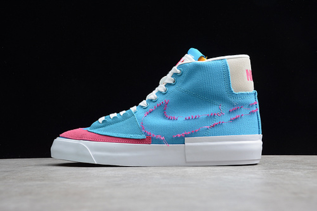 Unbranded [CI3833-400]-[SB BLAZER MID EDGE HACK PACK BLUE/PINK/WHITE]-[UNISEX:36-45], photo 1