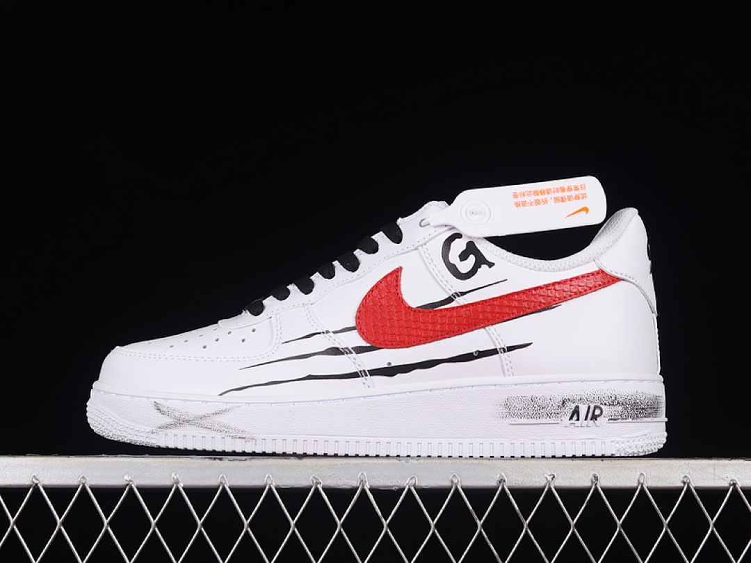 Nike [CW2288-111]-[AIR FORCE 1 LOW 07 WHITE/BLACK/RED]-[WOMAN:36-39]-[MAN:40-45], photo 1