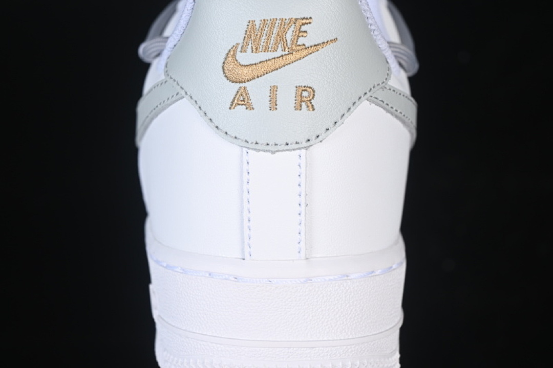 Nike [CZ0170-106]-[AIR FORCE 1 07 LOW CASUAL SNEAKERS LIGHT GRAY/WHITE]-[WOMAN:36-39]-[MAN:40-45] - Image 6