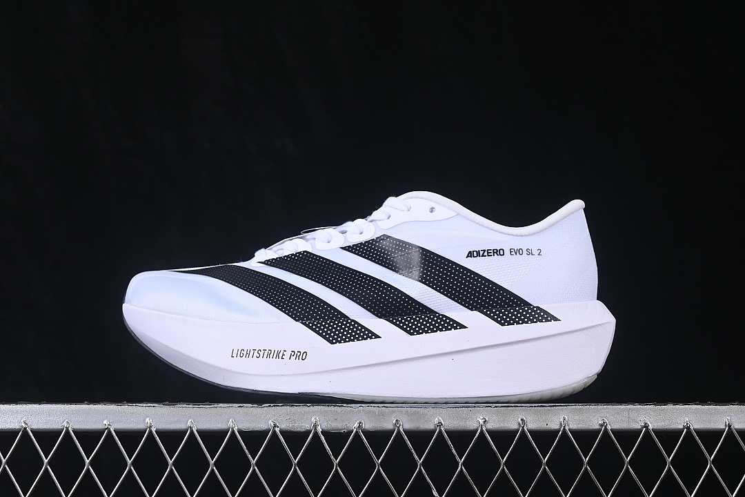 Adidas [DF6206]-[EVO 2 SL BREATHABLE RUNNING SHOES WHITE/BLACK]-[WOMAN:36-39]-[MAN:40-45], photo 1
