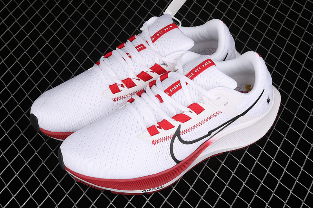 Nike [DH4254-100]-[AIR ZOOM PEGASUS 38 WHITE/RED/BLACK]-[WOMAN:36-39]-[MAN:40-45] - Image 11