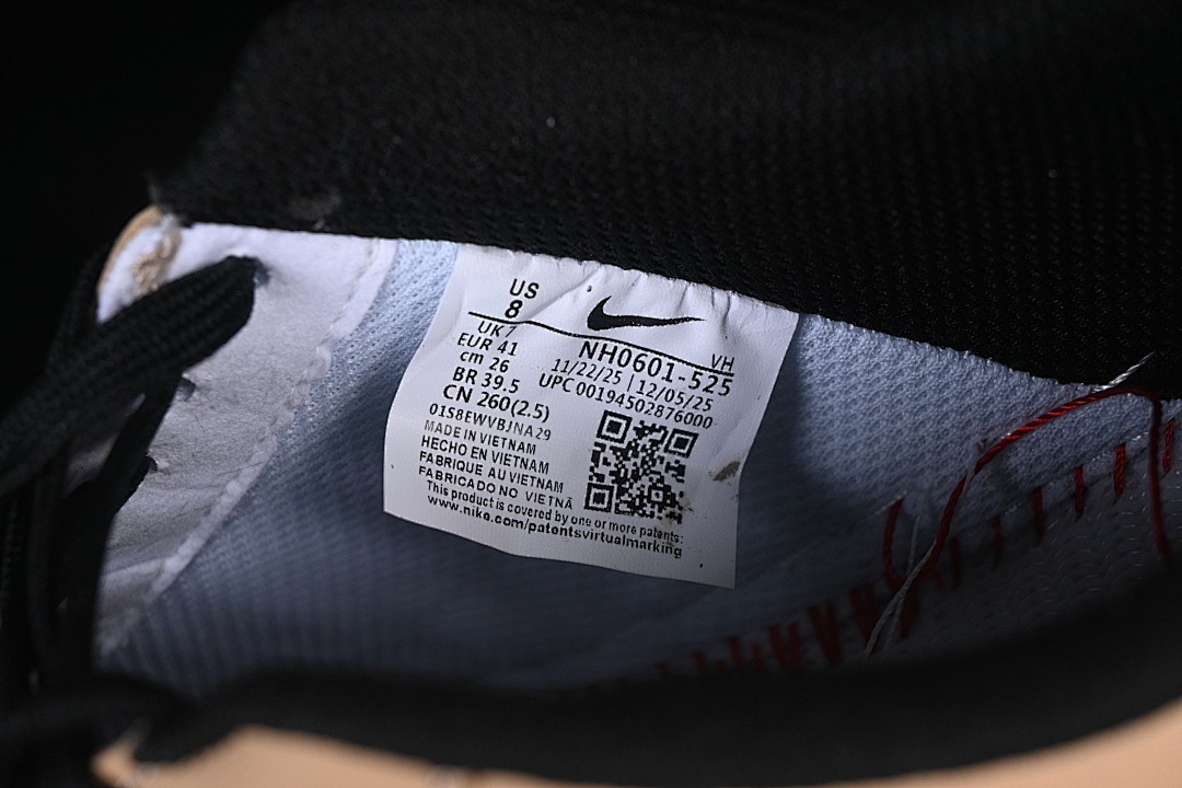 Nike [NH0601-525]-[AIR FORCE 1 07 LOW CASUAL SNEAKERS BROWN/WHITE/RED]-[WOMAN:36-39]-[MAN:40-45] - Image 6