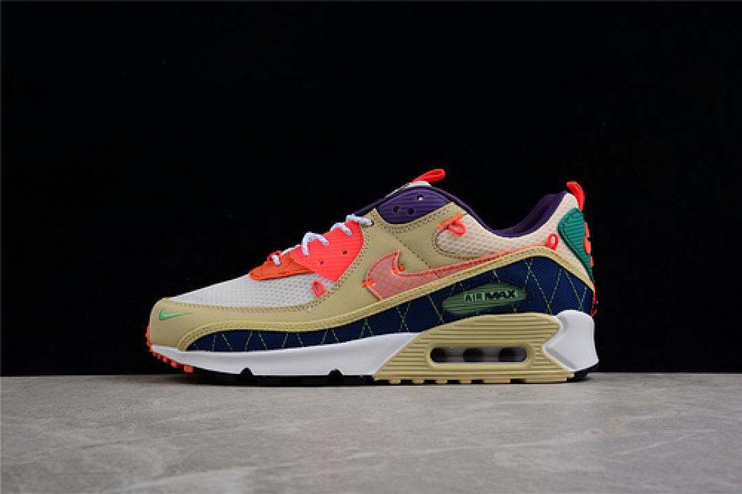 Unbranded [CZ9078-784]-[AIR MAX 90 MOUNTAINEERING TEAM GOLD/COASTAL BLUE/CAMELLIA/TOTAL (ORANGE]), photo 1
