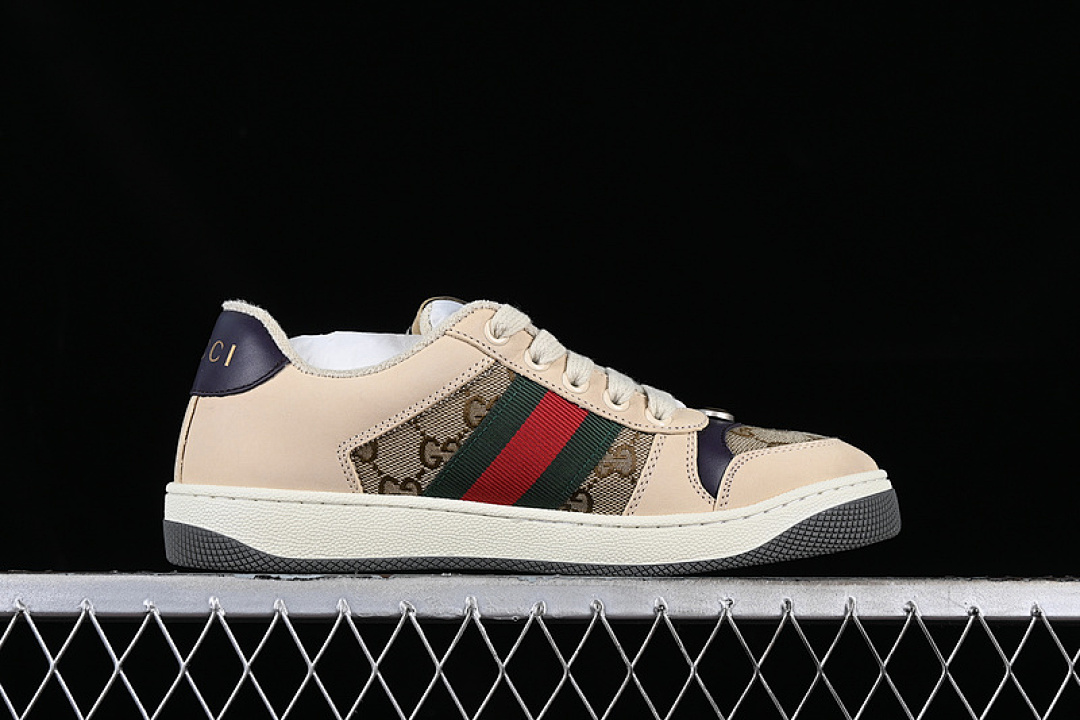 Gucci [9Y9209443]-[GU*CCI DISTRESSED SCREENER SNEAKER RED/GREEN/BROWN/BLACK]-[UNISEX:35-44] - Image 17