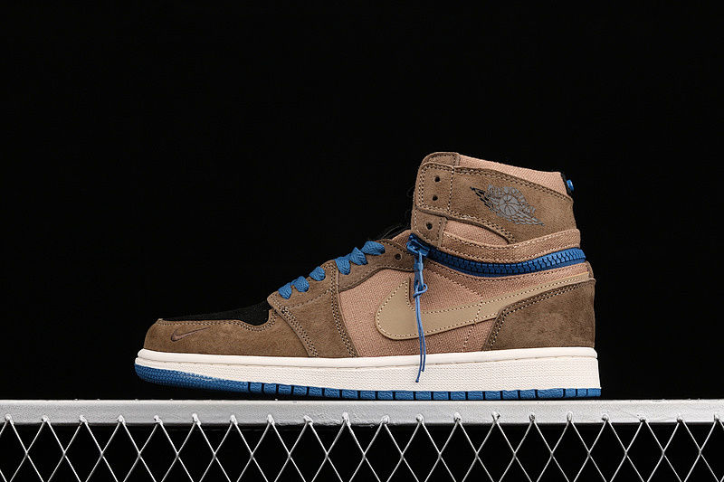 Jordan AIR Jordan 1 HIGH SWITCH WHITE/BLACK/BROWN · CW6576-200, photo 1