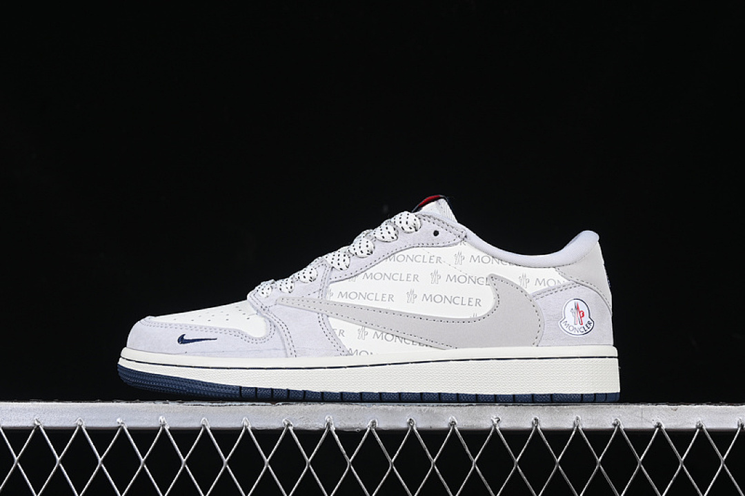 Jordan [AG3702-806]-[TRAVIS SCOTT X FRAGMENT DESIGN AIR JORDAN 1 LOW OG SP WHITE/GREY]-[36-45], photo 1