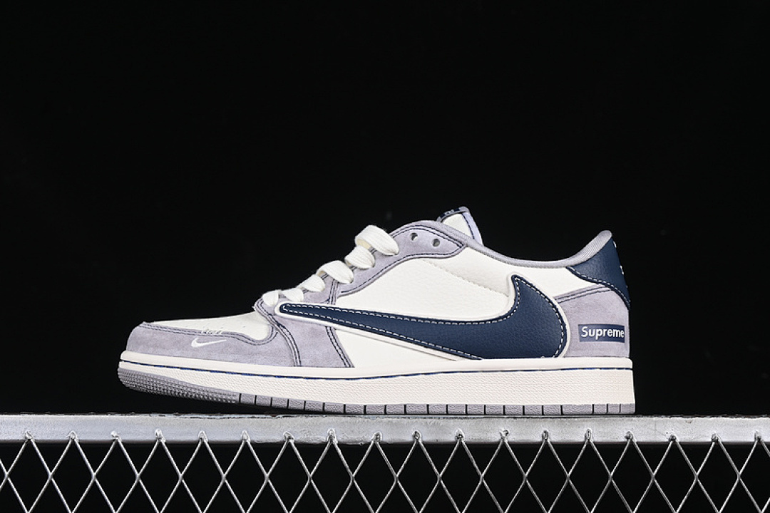 Jordan [DM9288-006]-[ID]-[TRAVIS SCOTT X FRAGMENT DESIGN AIR JORDAN 1 LOW OG SP WHITE/GREY]-[36-45], photo 1